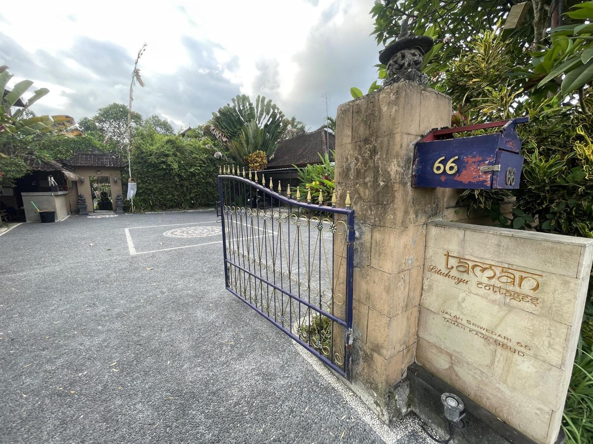 Taman Lituhayu Cottages Ubud Dış mekan fotoğraf